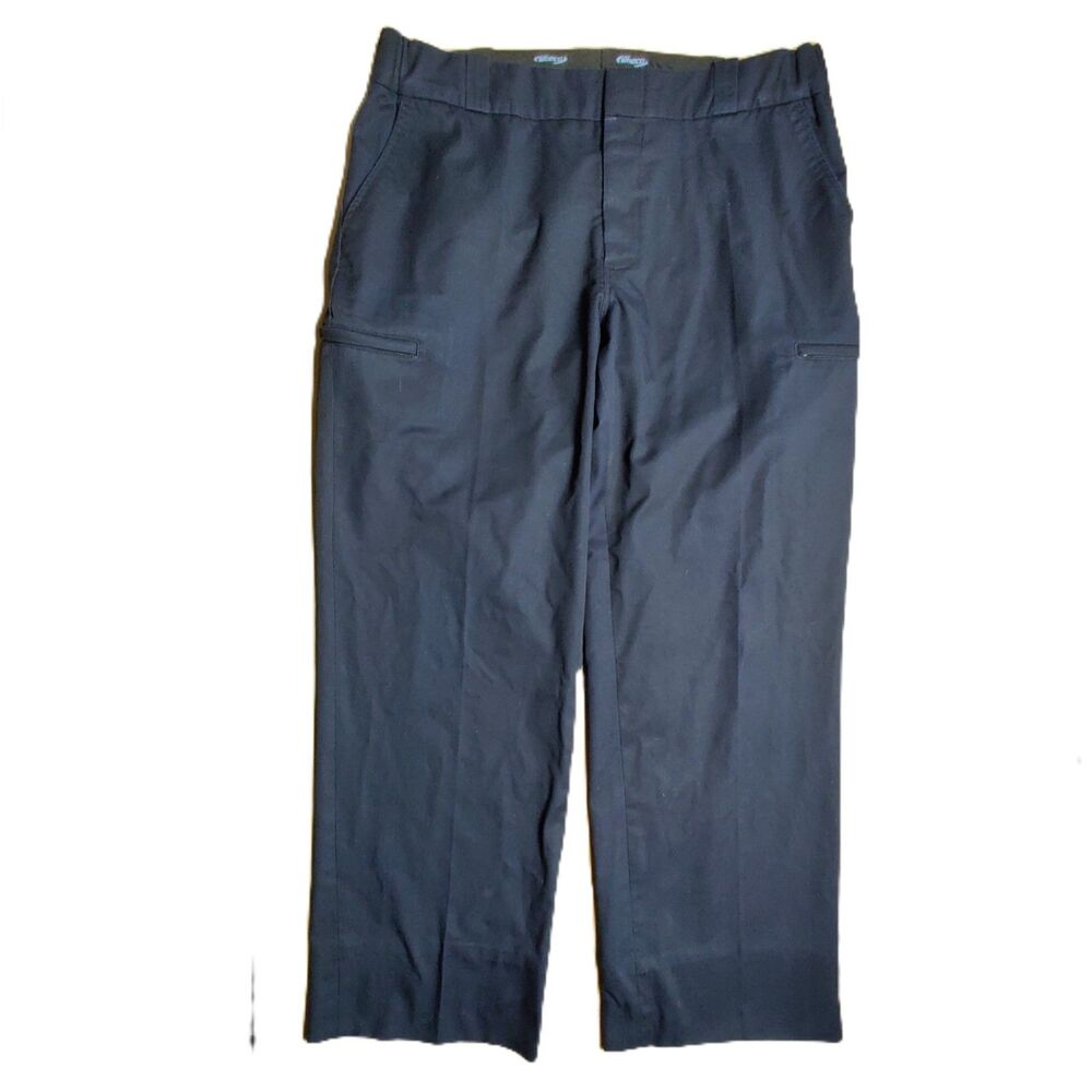 Elbeco Tek3 Navy Uniform Dress Pants 17/36 Hemmed Polyester Cotton Workwear